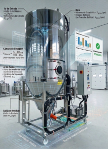 Dimensionamento Spray Dryer