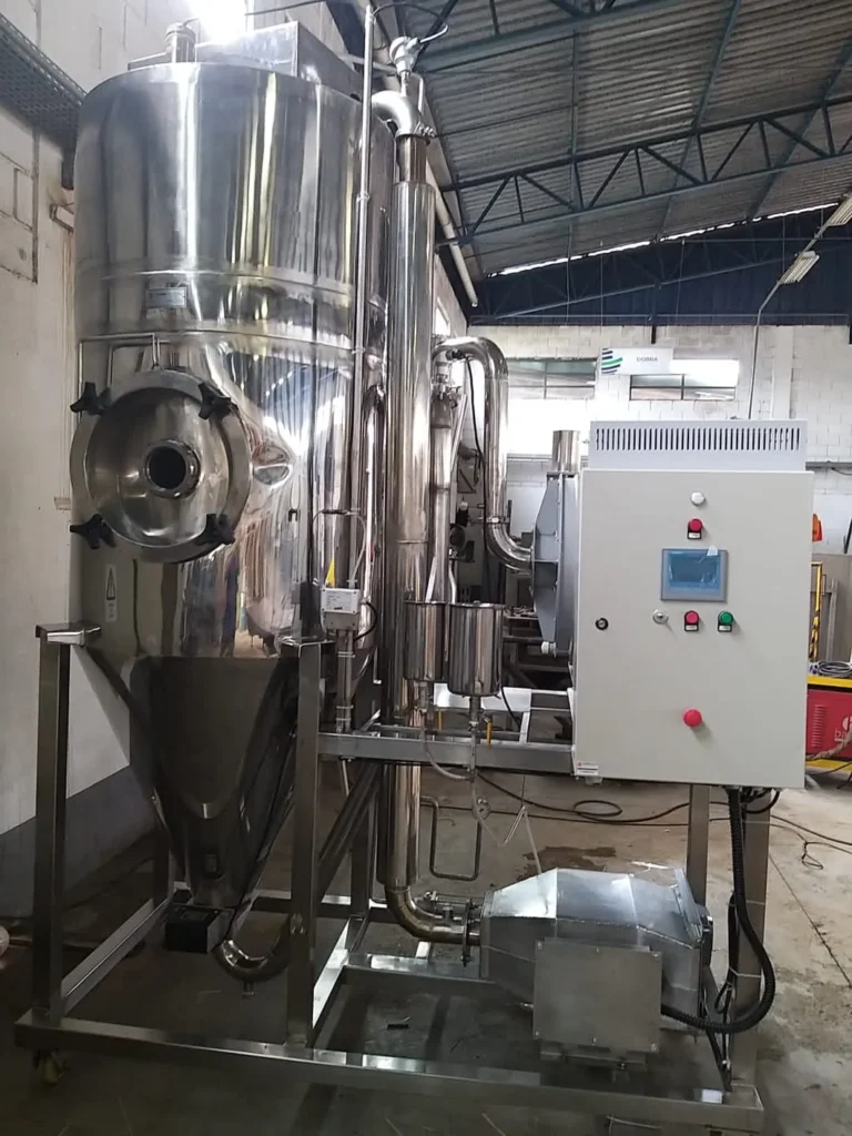 Spray dryer piloto Globe fornecido para a Bell Flavors