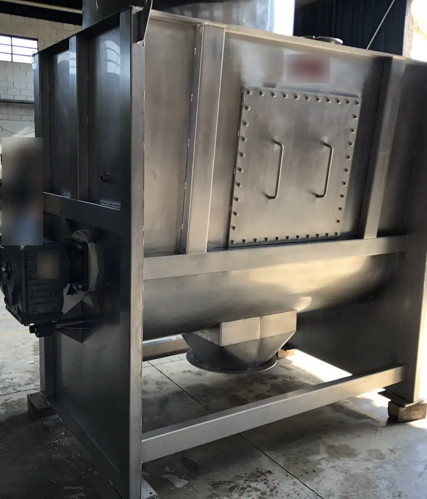 Misturador Ribbon Blender Industrial com Alívio de Explosão — Globe Systems